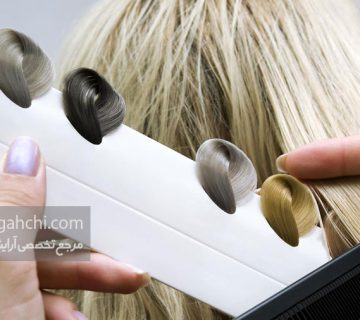 رنگساژ کردن مو