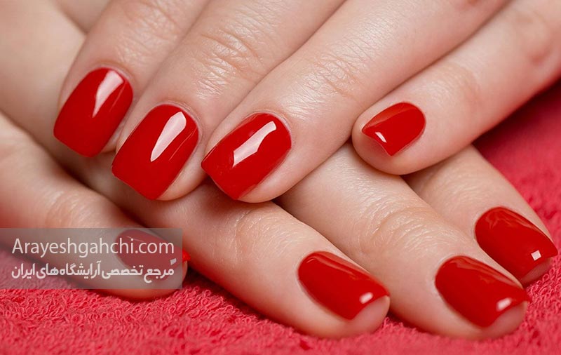 لاک قرمز 
