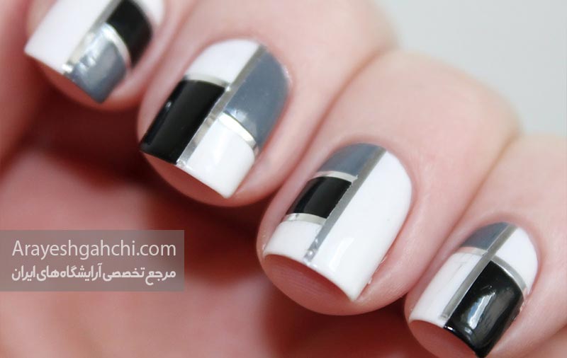 طراحی مربعی ناخن