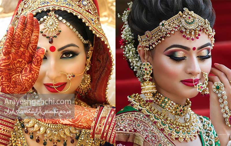 آرایش عروس هندی
