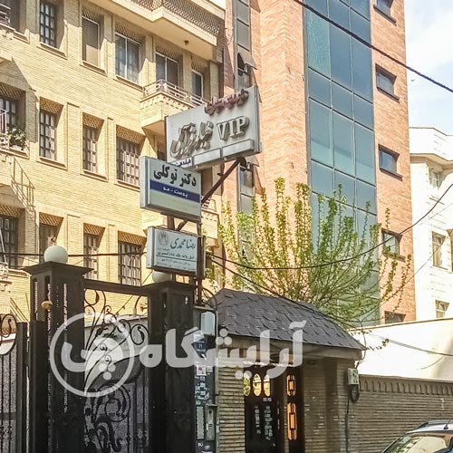 آرایشگاه زنانه نیلوفر آبی VIP صادقیه تهران